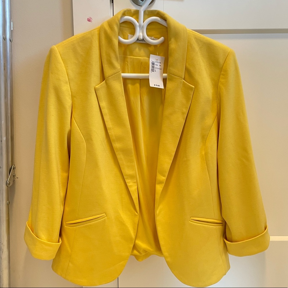 Yellow blazer - Picture 4 of 4